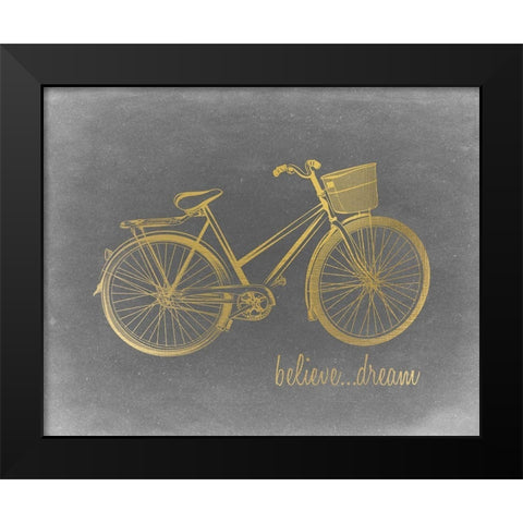 Life 5 Black Modern Wood Framed Art Print by Kimberly, Allen