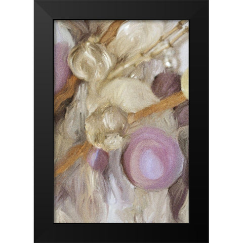 All that Sparkles Black Modern Wood Framed Art Print by Kimberly, Allen
