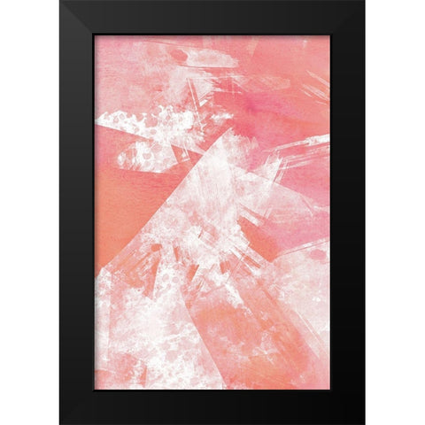Shards 1 Black Modern Wood Framed Art Print by Kimberly, Allen