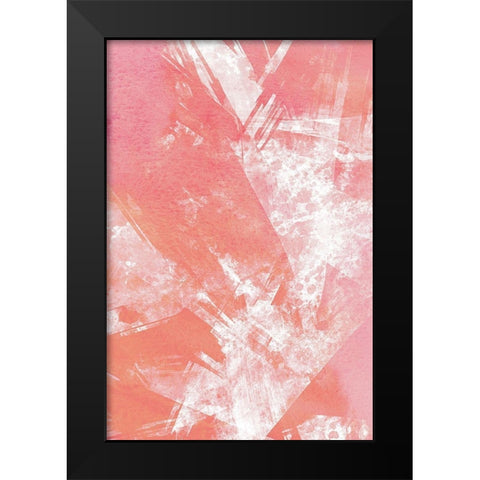 Shards 2 Black Modern Wood Framed Art Print by Kimberly, Allen