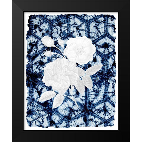 On Blue 1 Black Modern Wood Framed Art Print by Allen, Kimberly