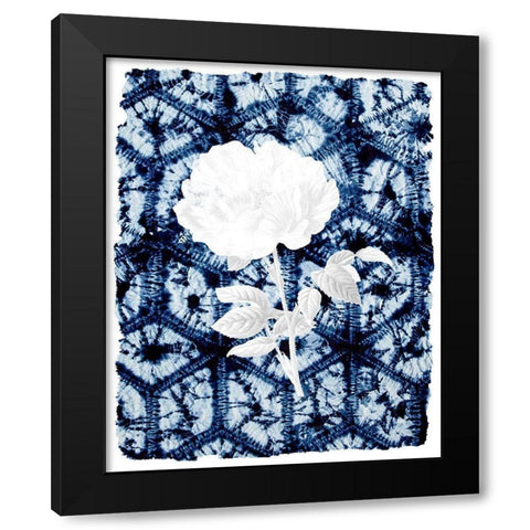 On Blue 2 Black Modern Wood Framed Art Print by Allen, Kimberly
