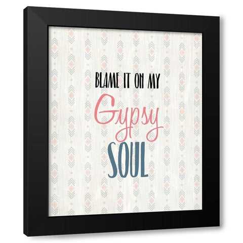 Wild Dream Free 5 Black Modern Wood Framed Art Print by Kimberly, Allen