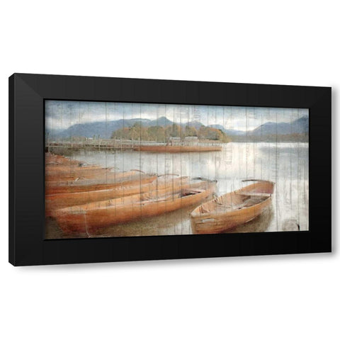 At Sunset Black Modern Wood Framed Art Print with Double Matting by Allen, Kimberly