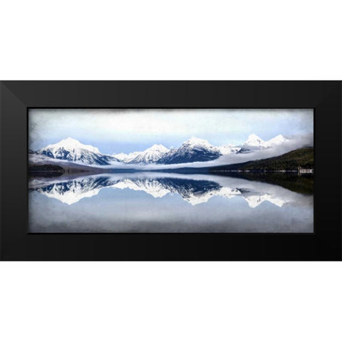 Mountainside Reflection Black Modern Wood Framed Art Print by Allen, Kimberly
