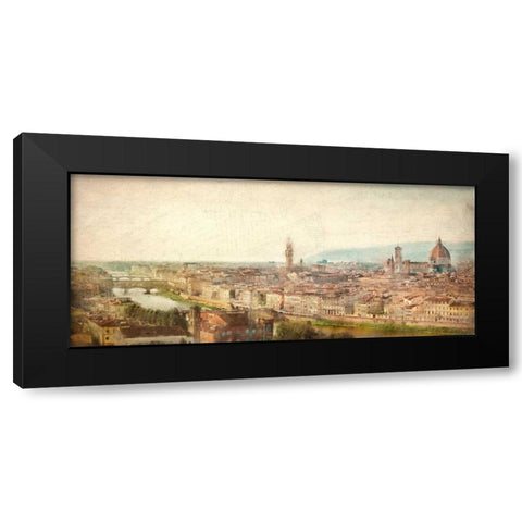Florence View Black Modern Wood Framed Art Print by Allen, Kimberly