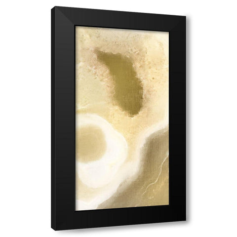 Golden Touch 2 Black Modern Wood Framed Art Print with Double Matting by Kimberly, Allen