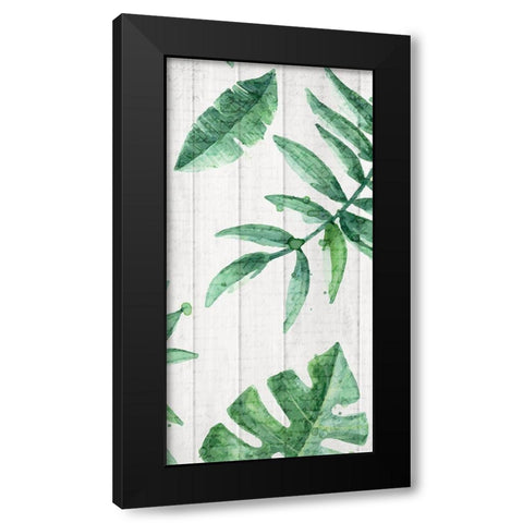 Tropics 2 Black Modern Wood Framed Art Print with Double Matting by Kimberly, Allen