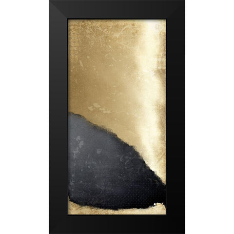 Golden Light of Day B Black Modern Wood Framed Art Print by Kimberly, Allen