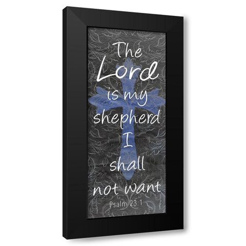 My Shepherd Black Modern Wood Framed Art Print by Kimberly, Allen