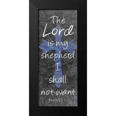 My Shepherd Black Modern Wood Framed Art Print by Kimberly, Allen