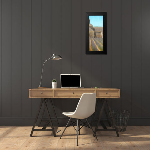 At the Villa 2 Black Modern Wood Framed Art Print by Kimberly, Allen