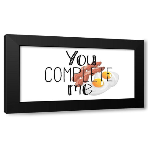 Good Morning 1 Black Modern Wood Framed Art Print with Double Matting by Kimberly, Allen