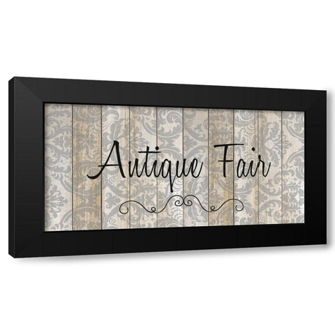 Antique Fair Black Modern Wood Framed Art Print by Allen, Kimberly