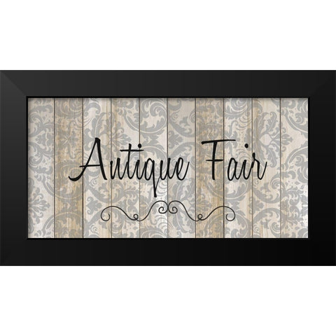 Antique Fair Black Modern Wood Framed Art Print by Allen, Kimberly