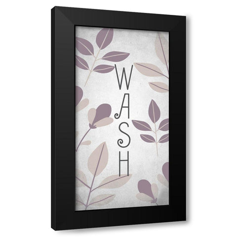 Relax 2 Black Modern Wood Framed Art Print by Kimberly, Allen