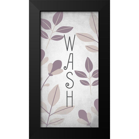 Relax 2 Black Modern Wood Framed Art Print by Kimberly, Allen