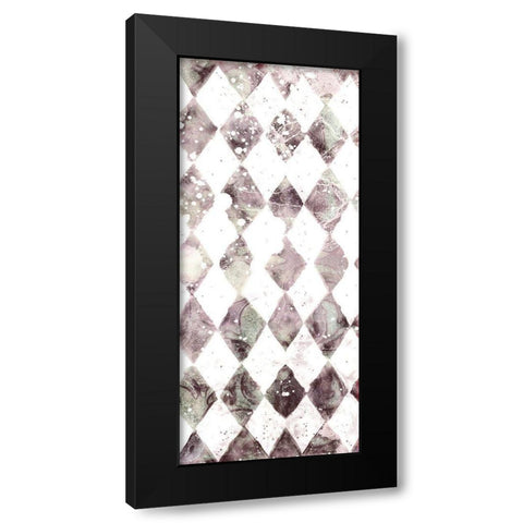 Faded Shapes 2 Black Modern Wood Framed Art Print by Kimberly, Allen