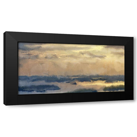 Morning Sky Black Modern Wood Framed Art Print by Kimberly, Allen