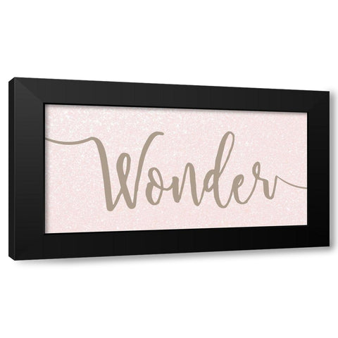 BelieveWonder Black Modern Wood Framed Art Print with Double Matting by Kimberly, Allen