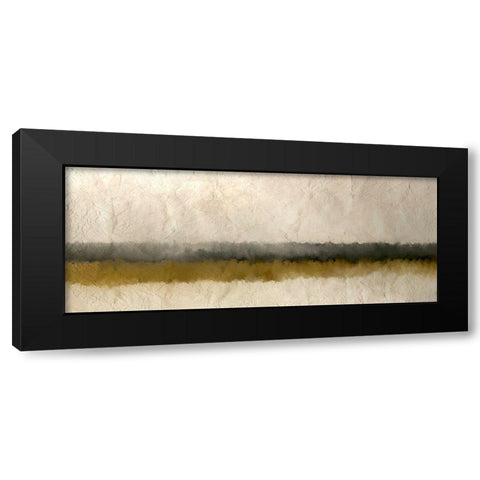 Horizon Black Modern Wood Framed Art Print with Double Matting by Kimberly, Allen