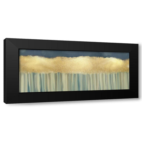 Forest Gold Black Modern Wood Framed Art Print with Double Matting by Kimberly, Allen