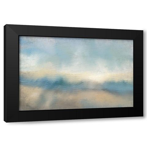 Blue Skies Black Modern Wood Framed Art Print by Kimberly, Allen