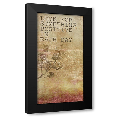 What Makes You 5 Black Modern Wood Framed Art Print by Kimberly, Allen