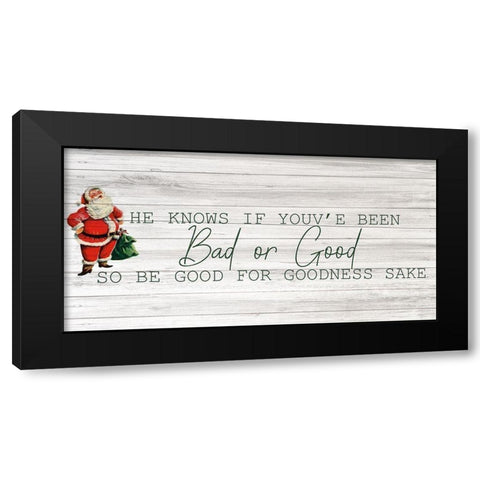 Farmhouse Christmas 16 Black Modern Wood Framed Art Print with Double Matting by Kimberly, Allen