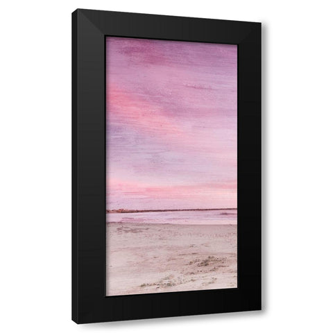 Beach Daze 2 Black Modern Wood Framed Art Print by Kimberly, Allen