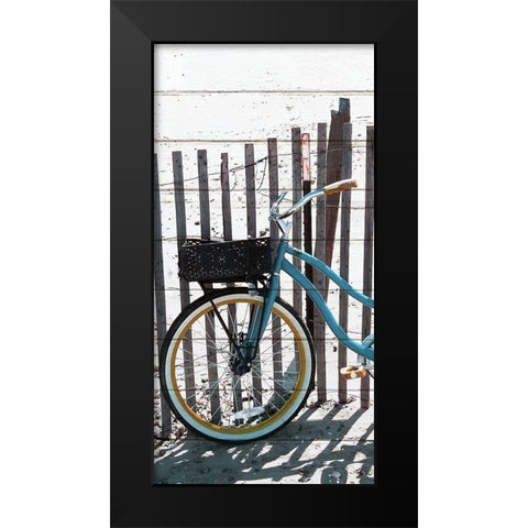 Beach Ready 5 Black Modern Wood Framed Art Print by Kimberly, Allen