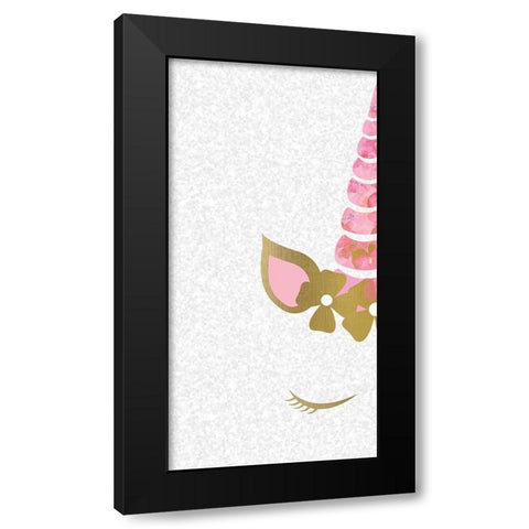 Believe 5 Black Modern Wood Framed Art Print with Double Matting by Kimberly, Allen