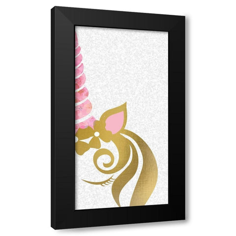 Believe 6 Black Modern Wood Framed Art Print with Double Matting by Kimberly, Allen