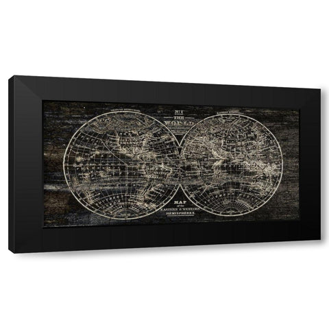 The World No. 1 Black Modern Wood Framed Art Print with Double Matting by Kimberly, Allen