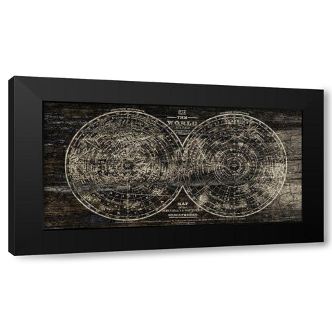 The World No. 2 Black Modern Wood Framed Art Print with Double Matting by Kimberly, Allen