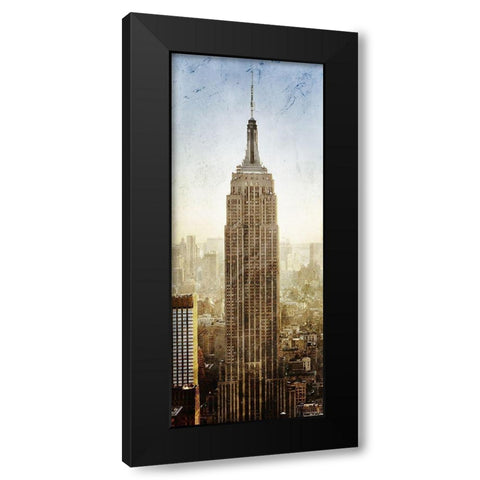 NY State of Mind 1 Black Modern Wood Framed Art Print with Double Matting by Kimberly, Allen