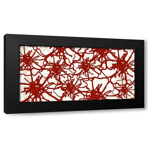 I Love Paris 2 Black Modern Wood Framed Art Print by Kimberly, Allen