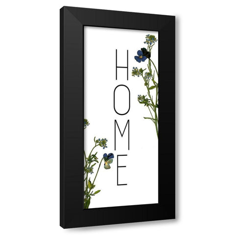 Family 2 Black Modern Wood Framed Art Print with Double Matting by Kimberly, Allen