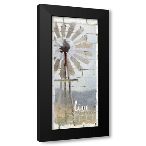 Life on the Farm 4 Black Modern Wood Framed Art Print with Double Matting by Kimberly, Allen