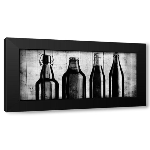 Man Cave 3 Black Modern Wood Framed Art Print by Kimberly, Allen