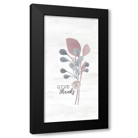 Wildflower Hope 5 Black Modern Wood Framed Art Print by Kimberly, Allen