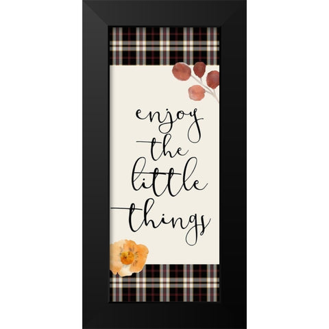 Colors of Fall 12 Black Modern Wood Framed Art Print by Kimberly, Allen