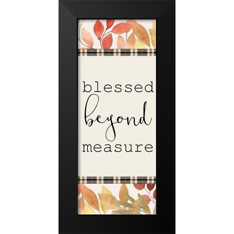 Colors of Fall 14 Black Modern Wood Framed Art Print by Kimberly, Allen