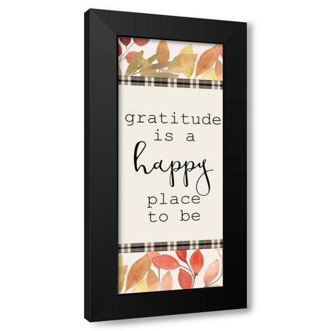 Colors of Fall 15 Black Modern Wood Framed Art Print by Kimberly, Allen