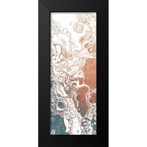 Bubble 1 Black Modern Wood Framed Art Print by Kimberly, Allen