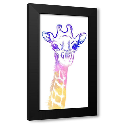 Little One 2 Black Modern Wood Framed Art Print with Double Matting by Kimberly, Allen