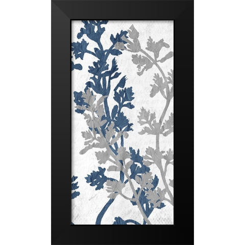 Branches 4 Black Modern Wood Framed Art Print by Kimberly, Allen