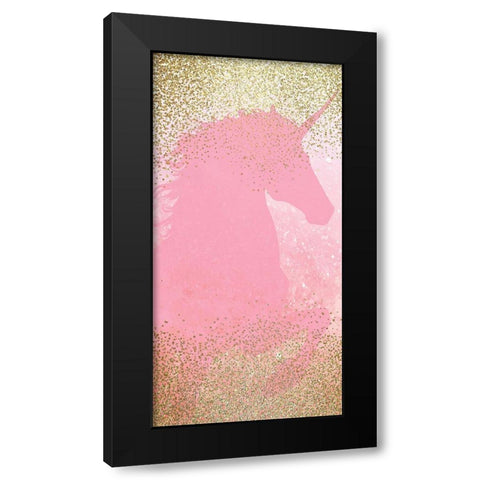 Magic is All Around 1 Black Modern Wood Framed Art Print by Kimberly, Allen