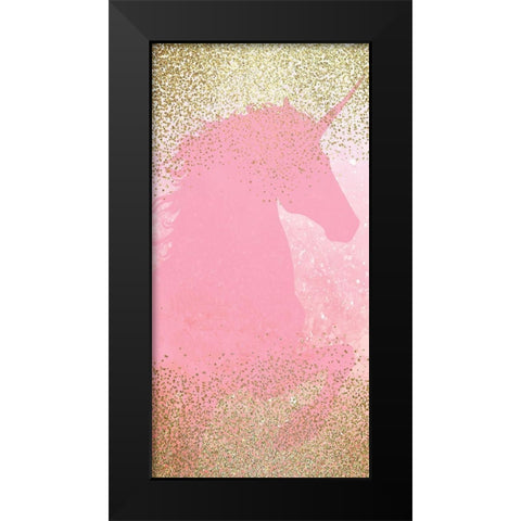 Magic is All Around 1 Black Modern Wood Framed Art Print by Kimberly, Allen