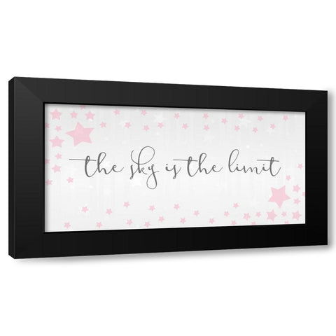 The Sky 1 Black Modern Wood Framed Art Print by Kimberly, Allen